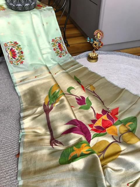 Akshara silk paithani saree manufacturer surat